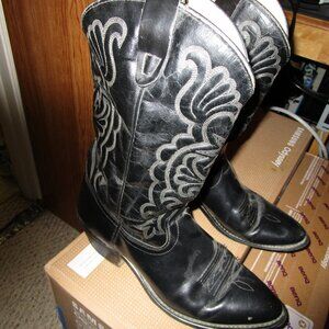 Black Western Cowboy Boots